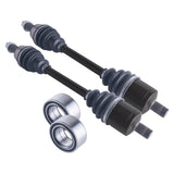Polaris RZR 50" 570 800 900 Front Axles and Wheel Bearing Set 2008 - 2027 | 4XPRO - product view 1