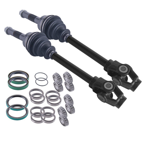 Polaris Sportsman Scrambler Magnum 400 425 500 Front Axles & Wheel Bearing Set 1993 - 2009 | 4XPRO - product view 1