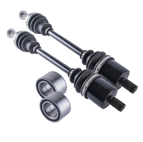 Polaris Ranger / Ranger EV 400 500 Front Axles and Wheel Bearing Set 2010 - 2014 | 4XPRO - product view 1
