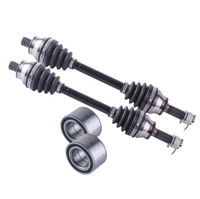 Polaris  Hawkeye Sportsman 300 400 Front Axles and Wheel Bearing Set 2006 - 2010 - product view 1