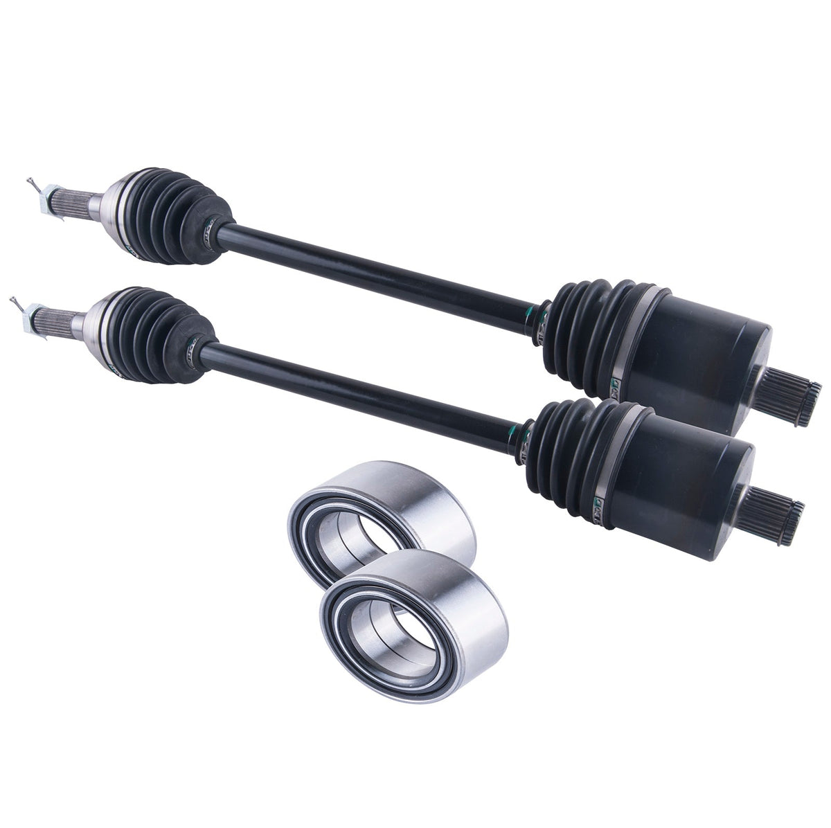 Polaris Ranger Brutus HD Rear Axles and Wheel Bearing Set 2013 - 2015 | 4XPRO - product view 1
