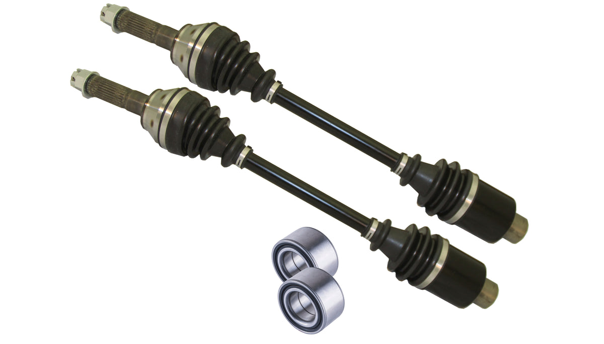 Polaris Ranger 6X6 700 800 Mid Axles and Wheel Bearing Set 2009 - 2017 | 4XPRO - product view 1