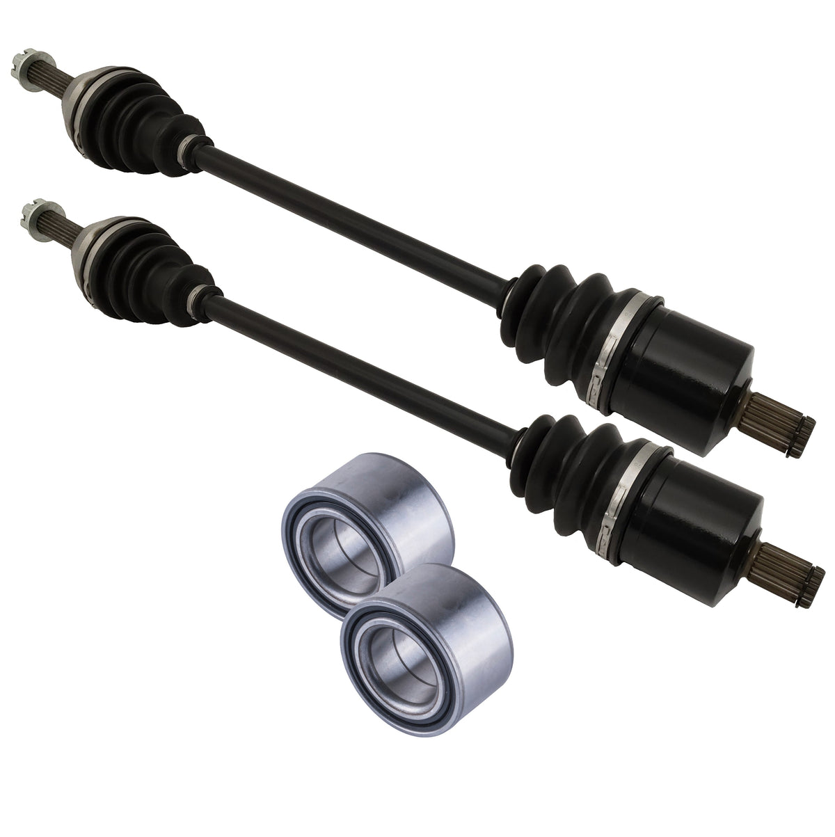 Polaris Ranger 570 Fullsize Front Axles and Wheel Bearing Set 2016 - 2021 | 4XPRO - product view 1
