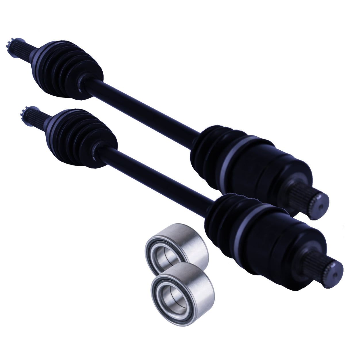 Polaris Ranger 900 1000 / XP 1000 Rear Axles and Wheel Bearing Set 2019 - 2026 | 4XPRO - product view 1