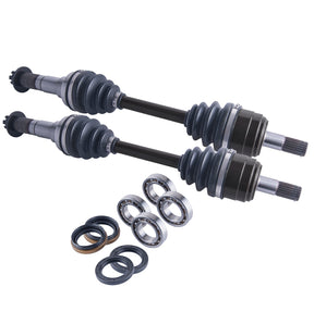 Yamaha Big Bear Wolverine 350 400 Front Axles and Wheel Bearing Set 1995 - 2001 - product view 1