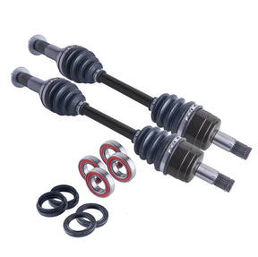 Yamaha Grizzly Wolverine 350 400 Front Axles and Wheel Bearing Set 2003 - 2010 - product view 1