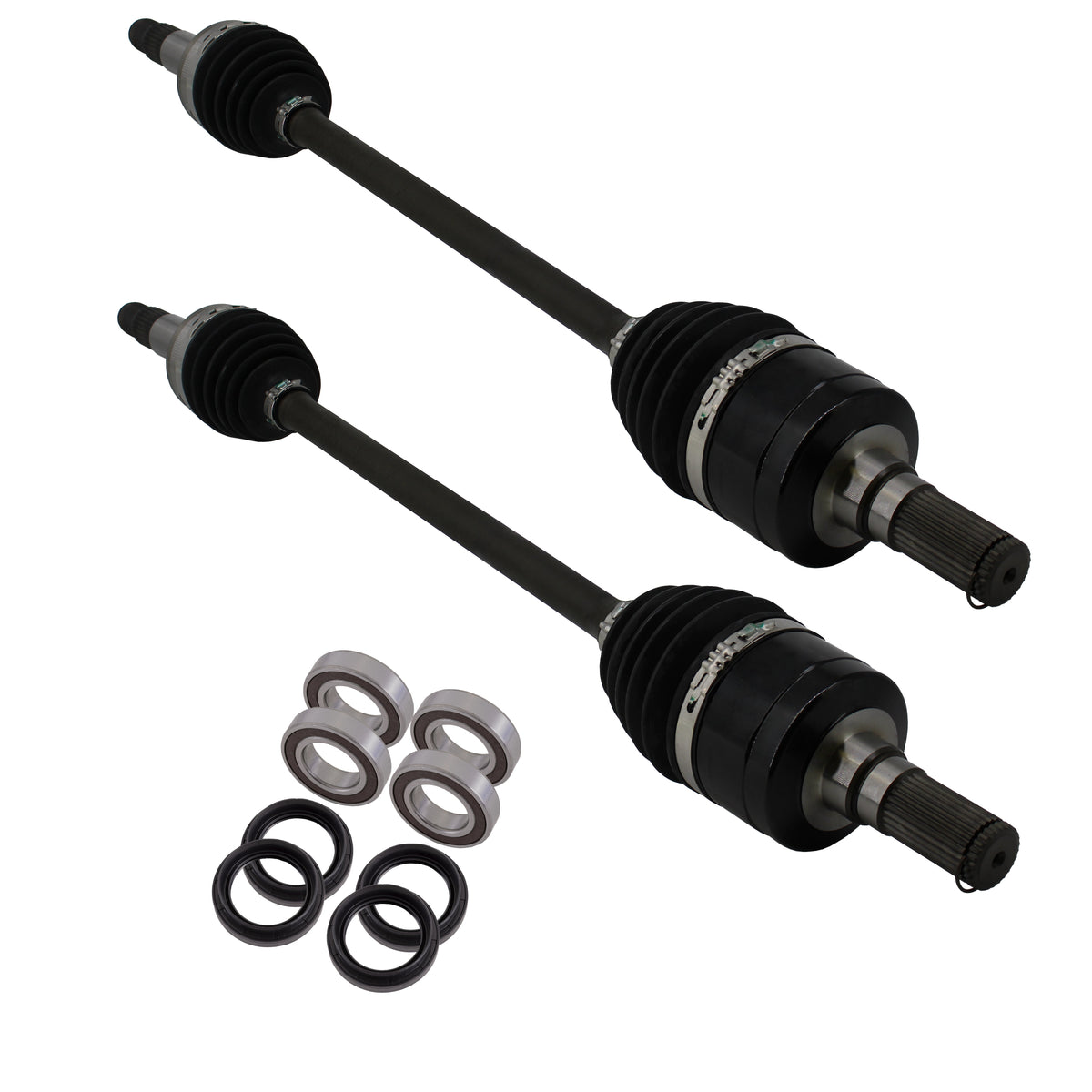 Yamaha Wolverine X2 / X4 Rear Axles & Wheel Bearing Set | 4XPRO - product view 1
