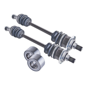Arctic Cat ATV 400 450 500 650 700 1000 Front Axles and Wheel Bearing Set | 4XPRO - product view 1