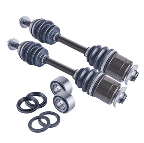 Arctic Cat 250 300 400 500 Front Axles and Wheel Bearing Set & Seals Set - product view 1