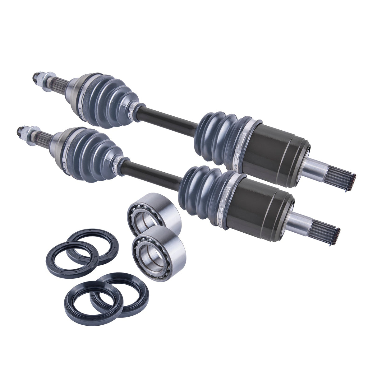 Honda TRX450 Foreman Front Axles and Wheel Bearing Set  1998 - 2004 - product view 1