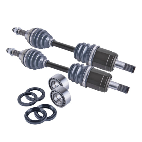 Honda TRX450 Foreman Front Axles and Wheel Bearing Set  1998 - 2004 - product view 1