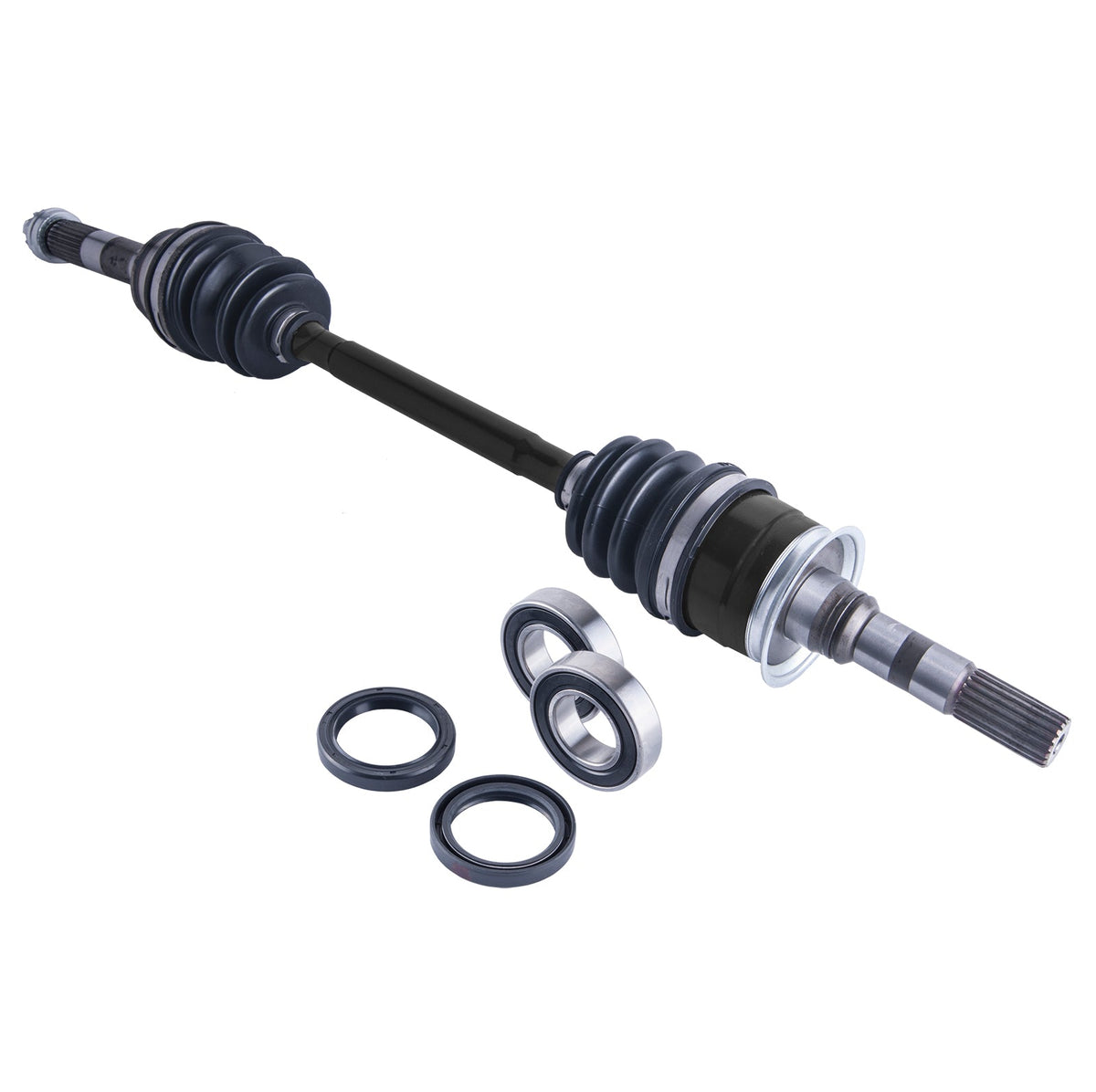 Kawasaki Mule 2510 3010 4010 Front Left/Right Axle and Wheel Bearing& Seal Kit | 4XPRO - product view 1