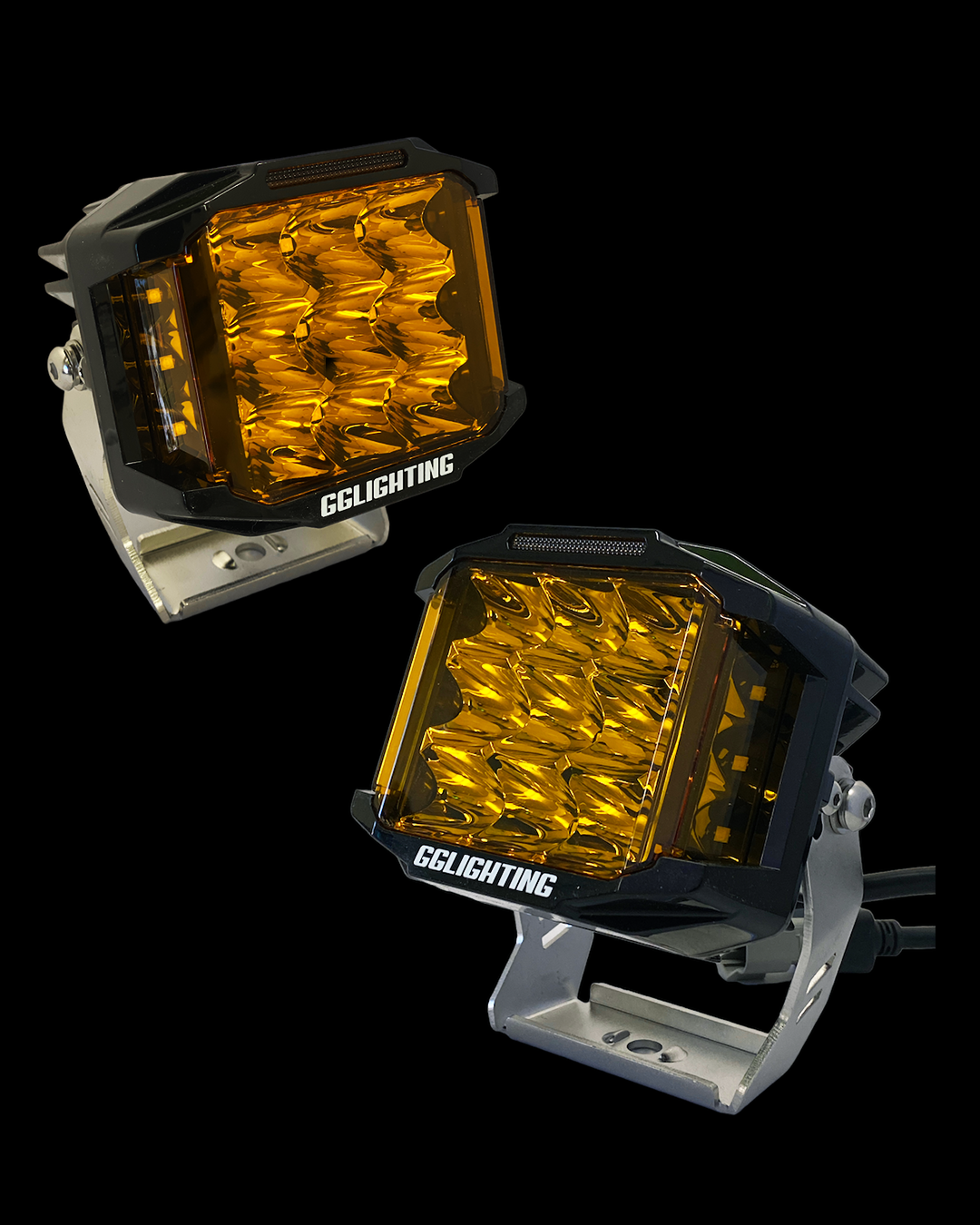 CB60 XL Sidewinder LED Amber Pod Bundle