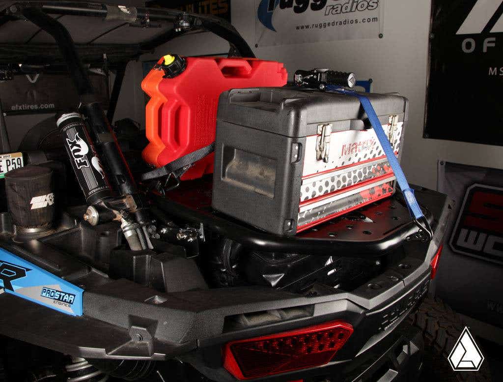 Photo of Assault Industries Adventure Rack (Fits: Polaris RZR) - Model - RZR XP1K/ Turbo/ Turbo S 14'-21' by Assault Industries - Premium Mounts for UTVs / Side by Sides