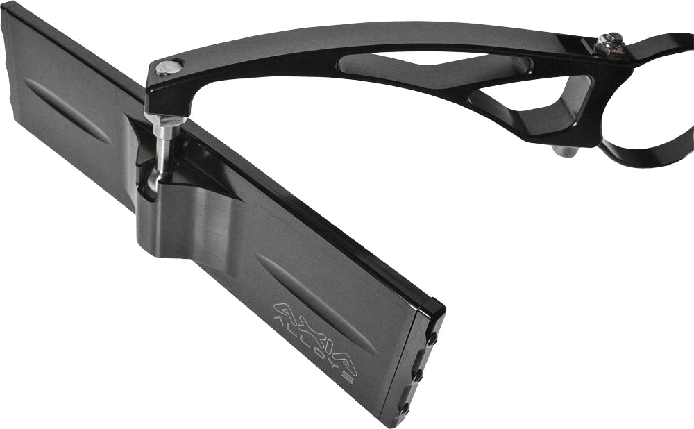 Photo of 9" WIDE PANORAMIC REAR MIRROR 6" ARM 1 CLAMP NEEDED by AXIA - Premium Clamps for UTVs / Side by Sides