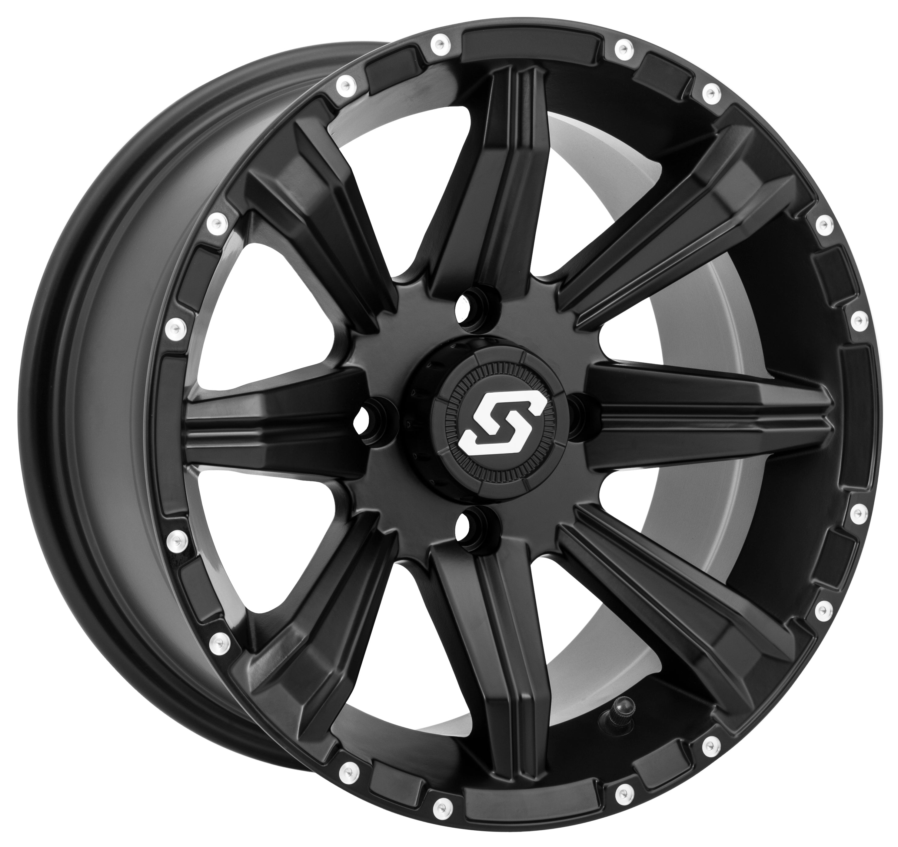 Photo of SPARX WHEEL 14X7 4/110 2+5 (-47MM) BLACK by SEDONA - Premium Wheels for UTVs / Side by Sides