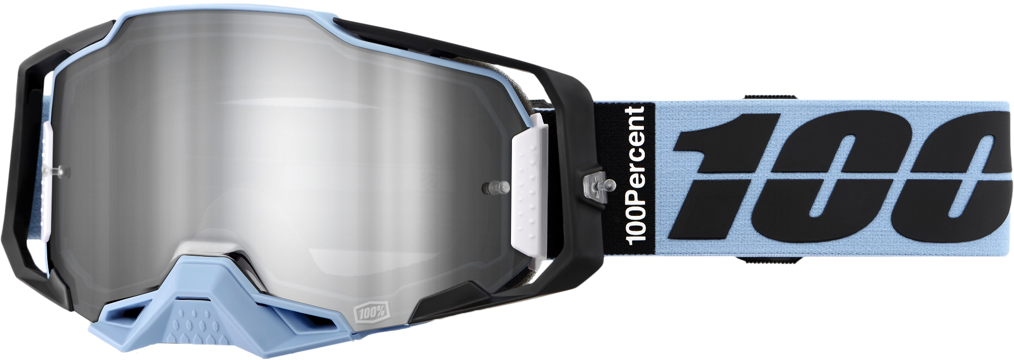 Photo of ARMEGA GOGGLE PETROS MIRROR SILVER LENS by 100-PERCENT - Premium Eyewear for UTVs / Side by Sides