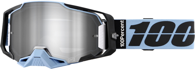 Photo of ARMEGA GOGGLE PETROS MIRROR SILVER LENS by 100-PERCENT - Premium Eyewear for UTVs / Side by Sides