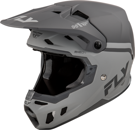 Photo of YOUTH FORMULA CC OBJECTIVE HELMET MATTE BLACK/GREY YL by FLY RACING - Premium Helmets for UTVs / Side by Sides