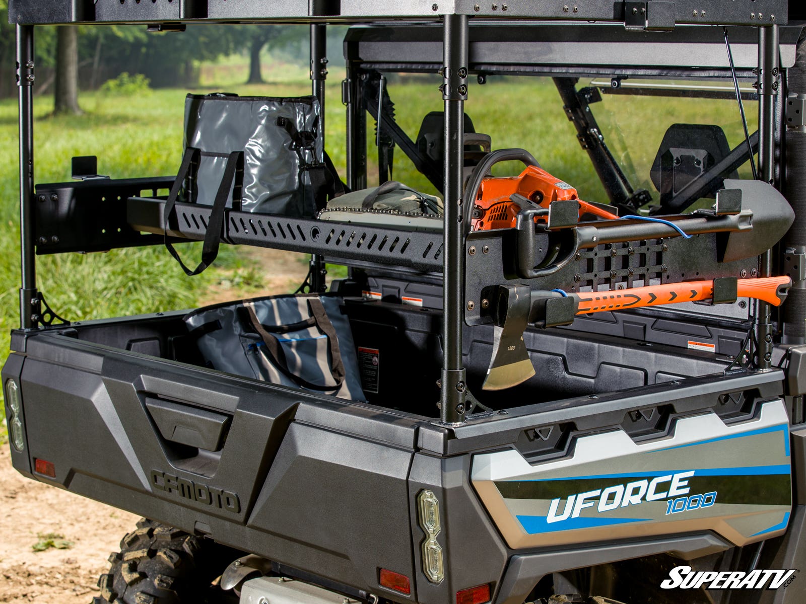 Photo of SuperATV CFMOTO UForce 1000 Outfitter Bed Rack by SuperATV - Premium Mounts for UTVs / Side by Sides