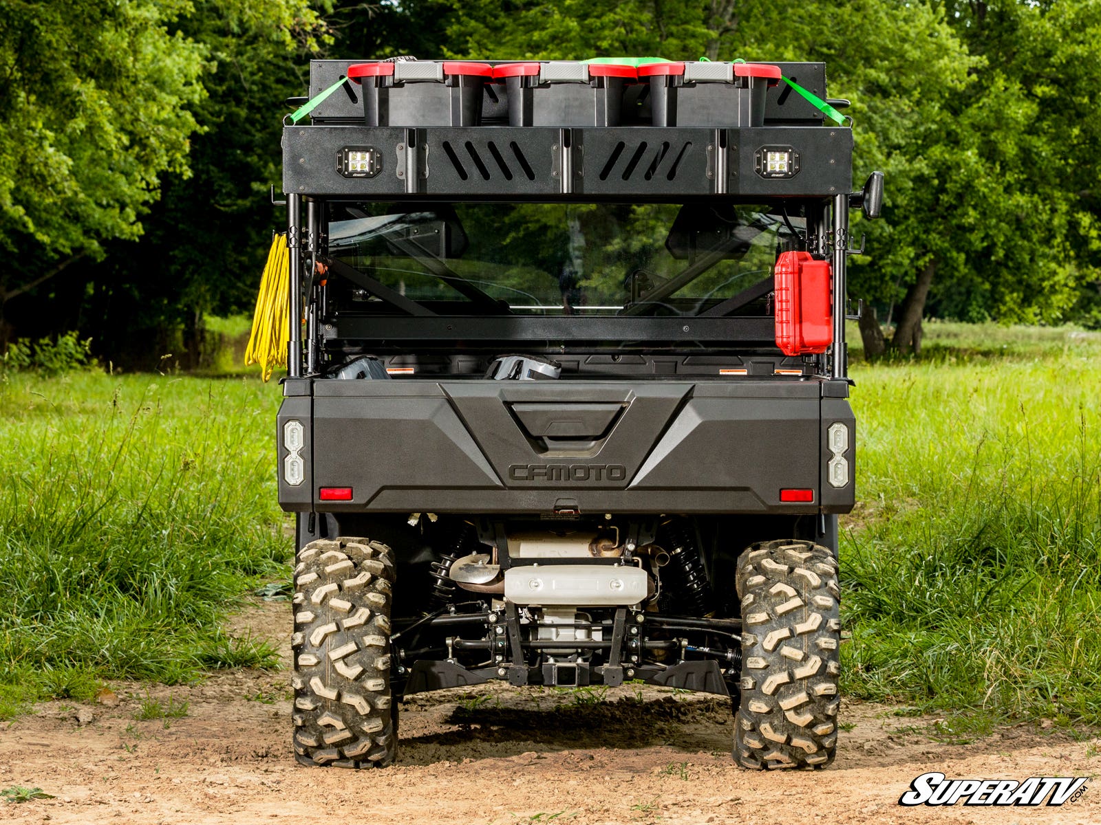 Photo of SuperATV CFMOTO UForce 1000 Outfitter Bed Rack by SuperATV - Premium Mounts for UTVs / Side by Sides