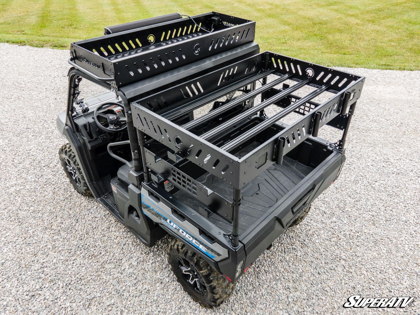 Photo of SuperATV CFMOTO UForce 1000 Outfitter Bed Rack by SuperATV - Premium Mounts for UTVs / Side by Sides