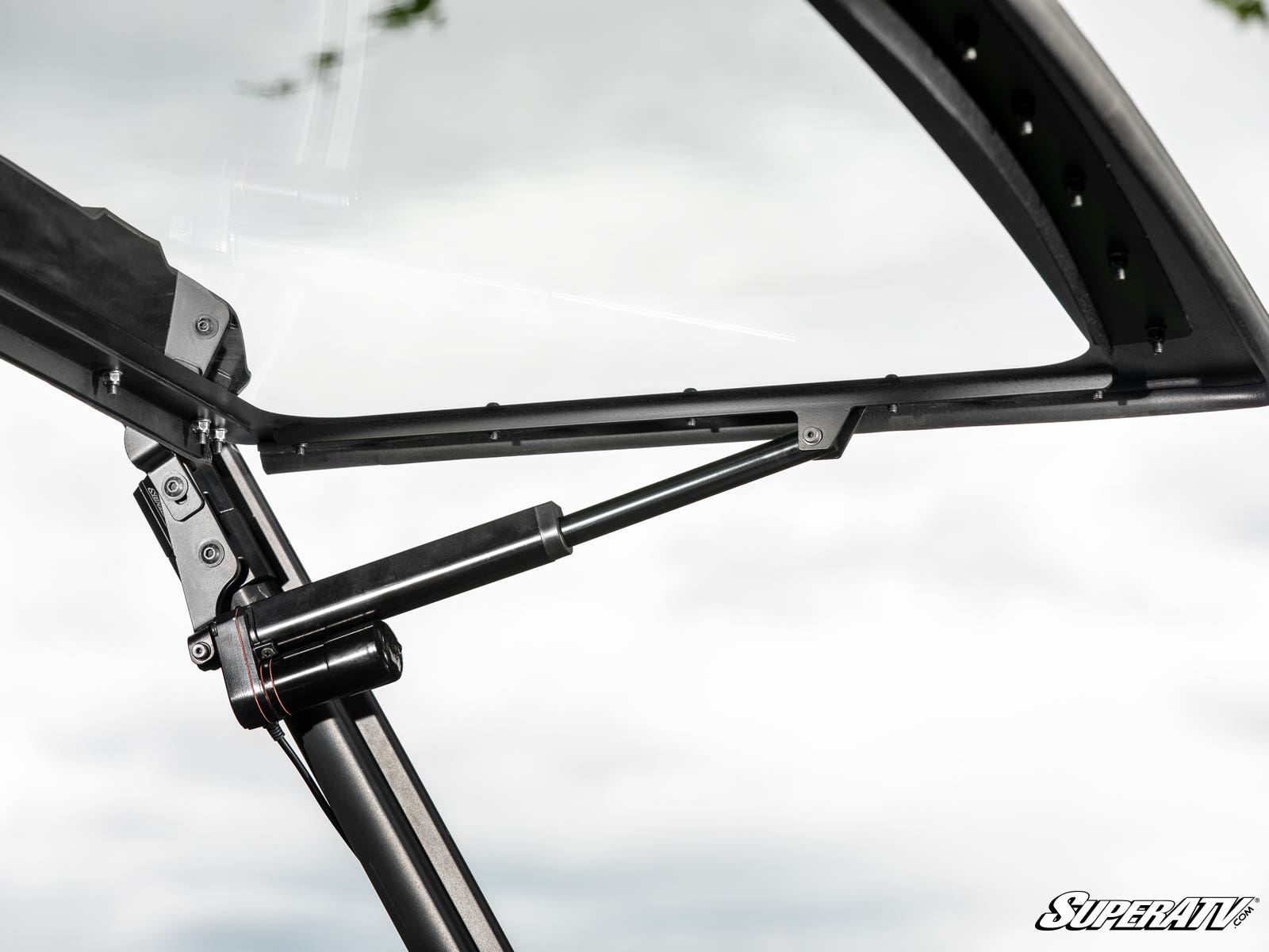 Photo of SuperATV CFMOTO UForce 1000 MaxDrive Power Flip Windshield by SuperATV - Premium Windshields for UTVs / Side by Sides