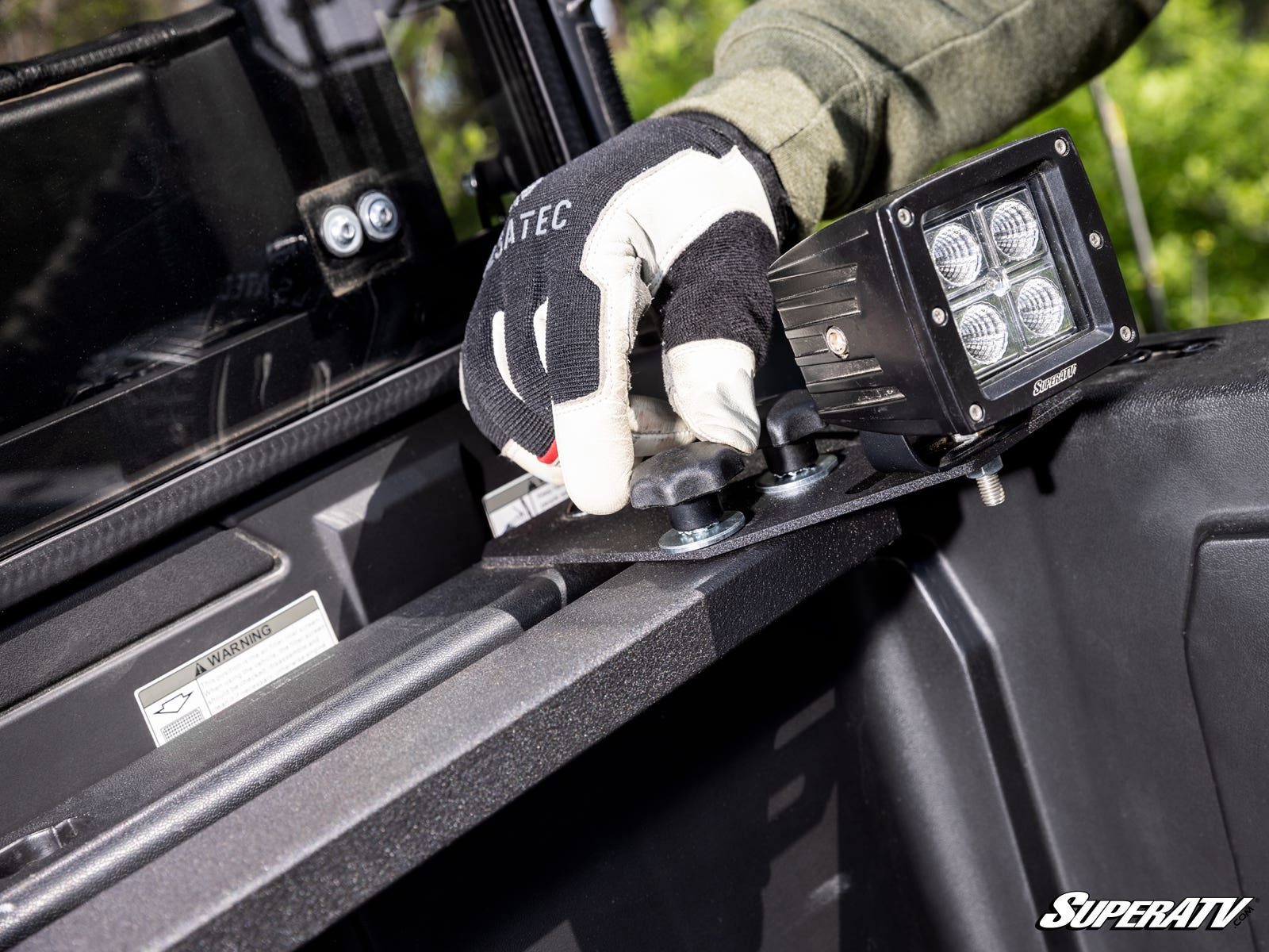 Photo of SuperATV CFMOTO UForce 1000 Bed Winch by SuperATV - Premium Winches & Winch Mounts for UTVs / Side by Sides