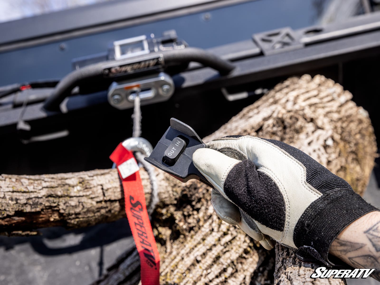 Photo of SuperATV CFMOTO UForce 1000 Bed Winch by SuperATV - Premium Winches & Winch Mounts for UTVs / Side by Sides