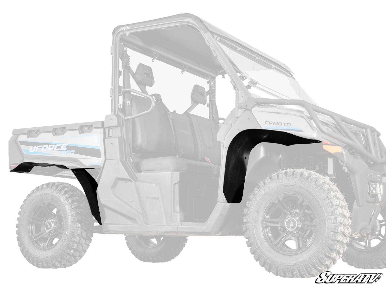 Photo of SuperATV CFMOTO UForce 1000 Low-Profile Fender Flares by SuperATV - Premium Fenders & Fender Guards for UTVs / Side by Sides
