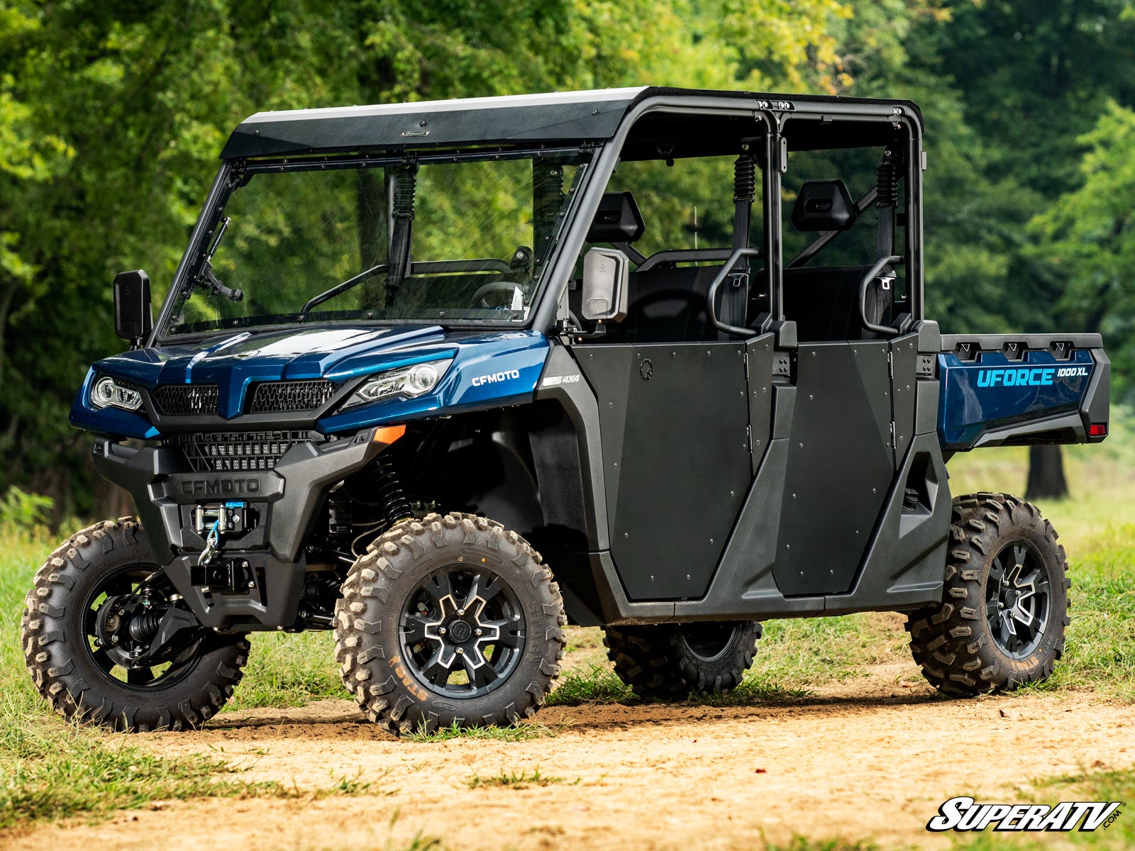 Photo of SuperATV CFMOTO UForce 1000 XL Aluminum Doors by SuperATV - Premium Doors for UTVs / Side by Sides