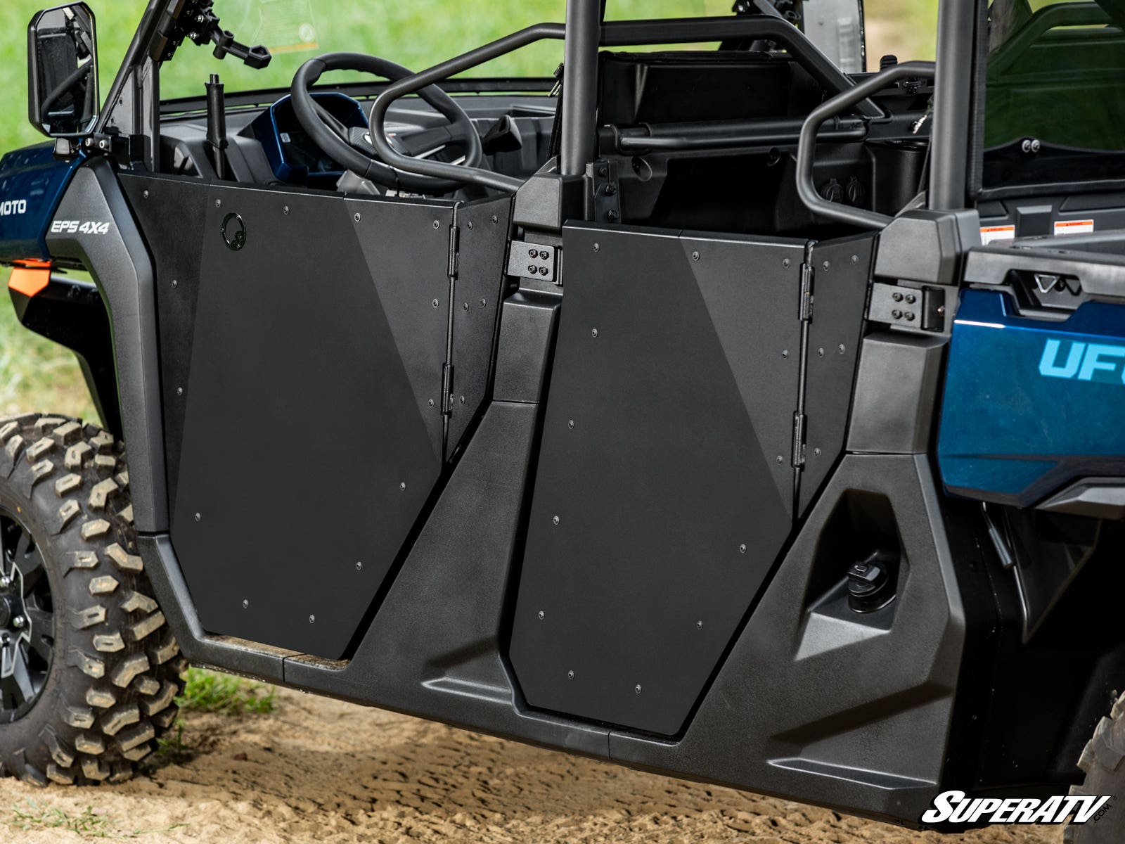 Photo of SuperATV CFMOTO UForce 1000 XL Aluminum Doors by SuperATV - Premium Doors for UTVs / Side by Sides