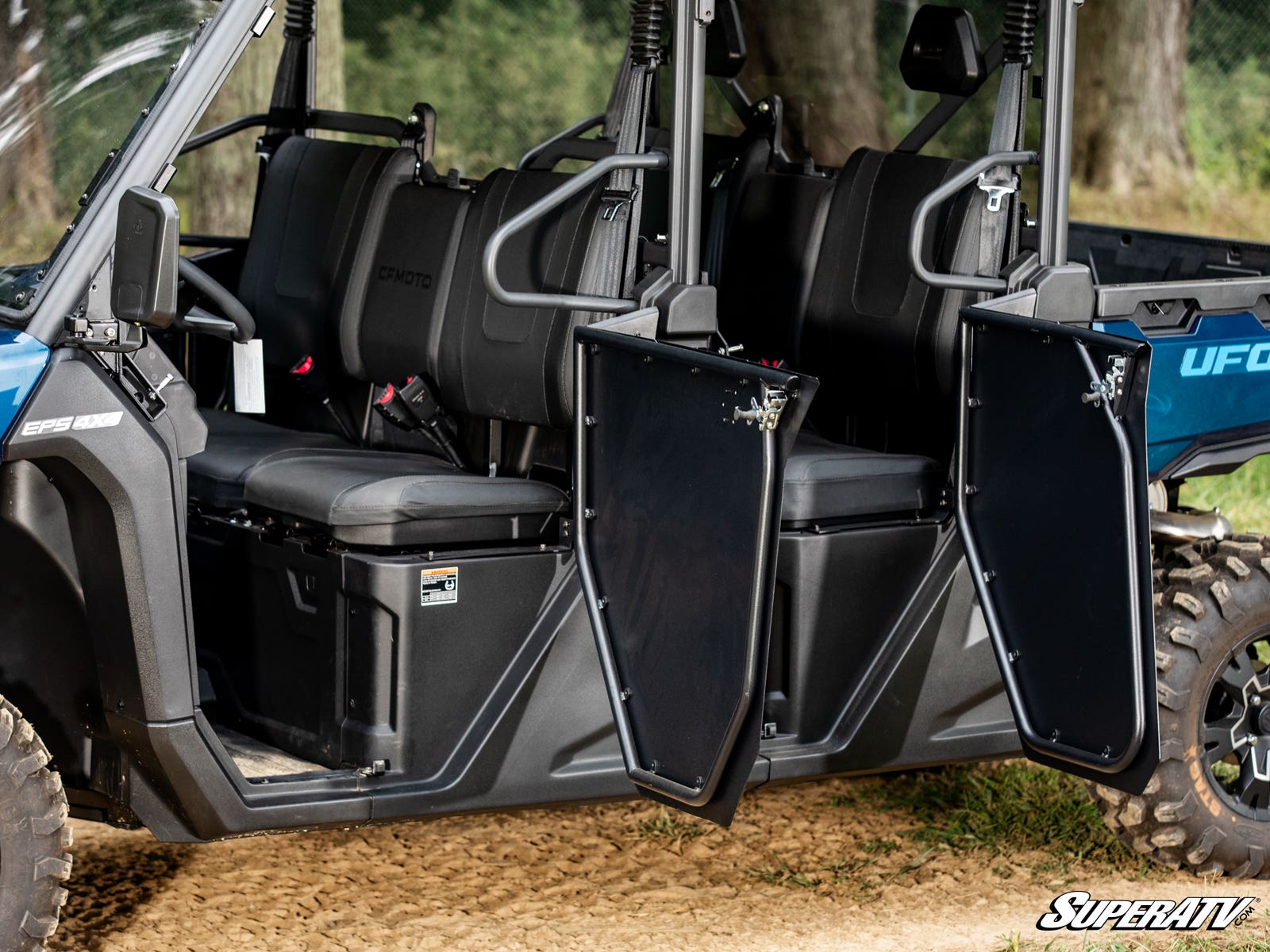 Photo of SuperATV CFMOTO UForce 1000 XL Aluminum Doors by SuperATV - Premium Doors for UTVs / Side by Sides