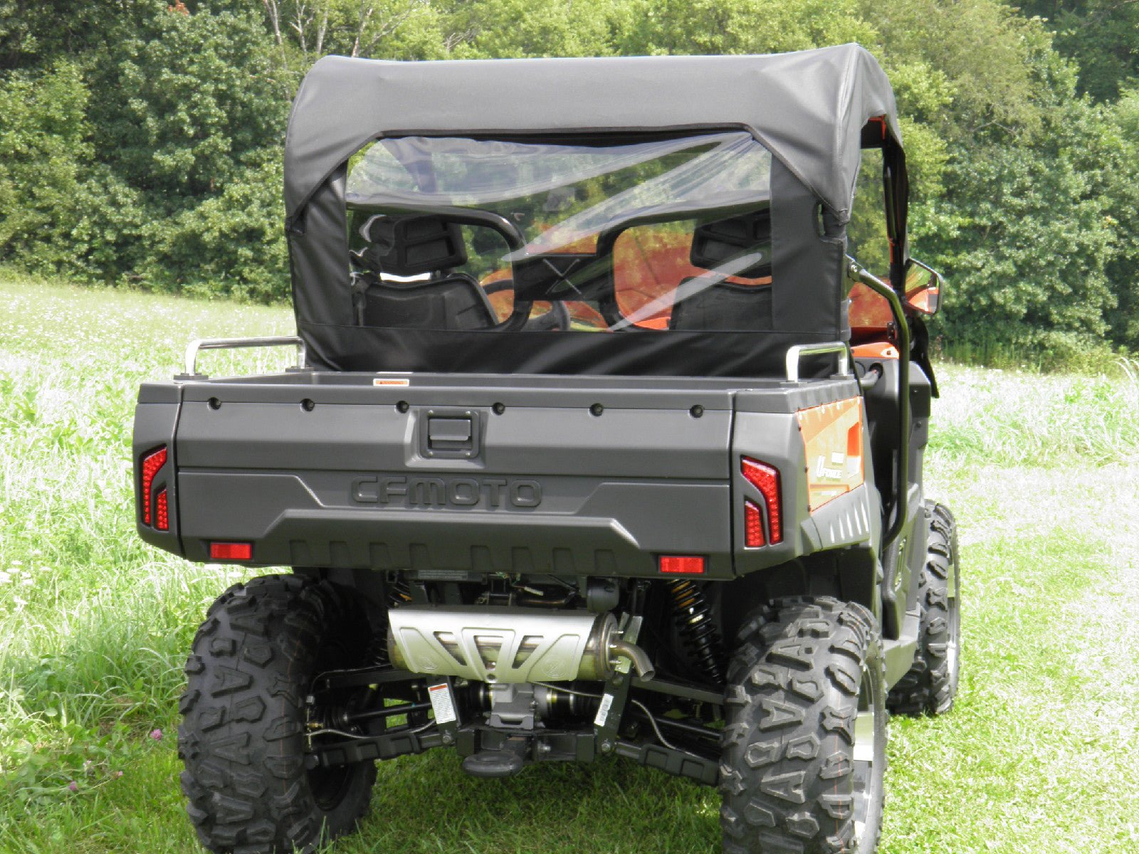 Photo of CFMoto UForce 500/800 - Soft Back Panel by 3 Star UTV - Premium Enclosures for UTVs / Side by Sides