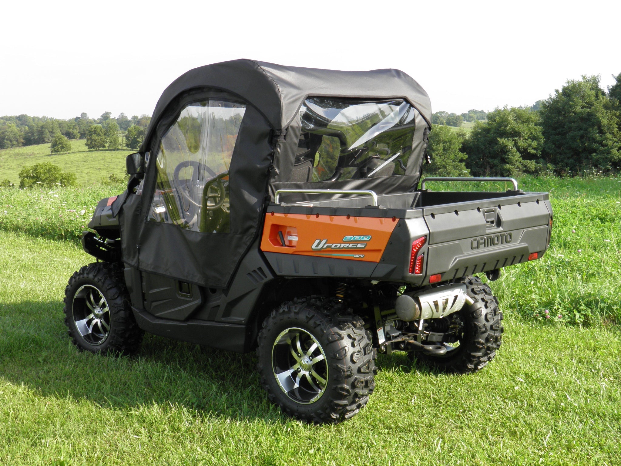 Photo of CFMoto UForce 500/800 - Soft Back Panel by 3 Star UTV - Premium Enclosures for UTVs / Side by Sides