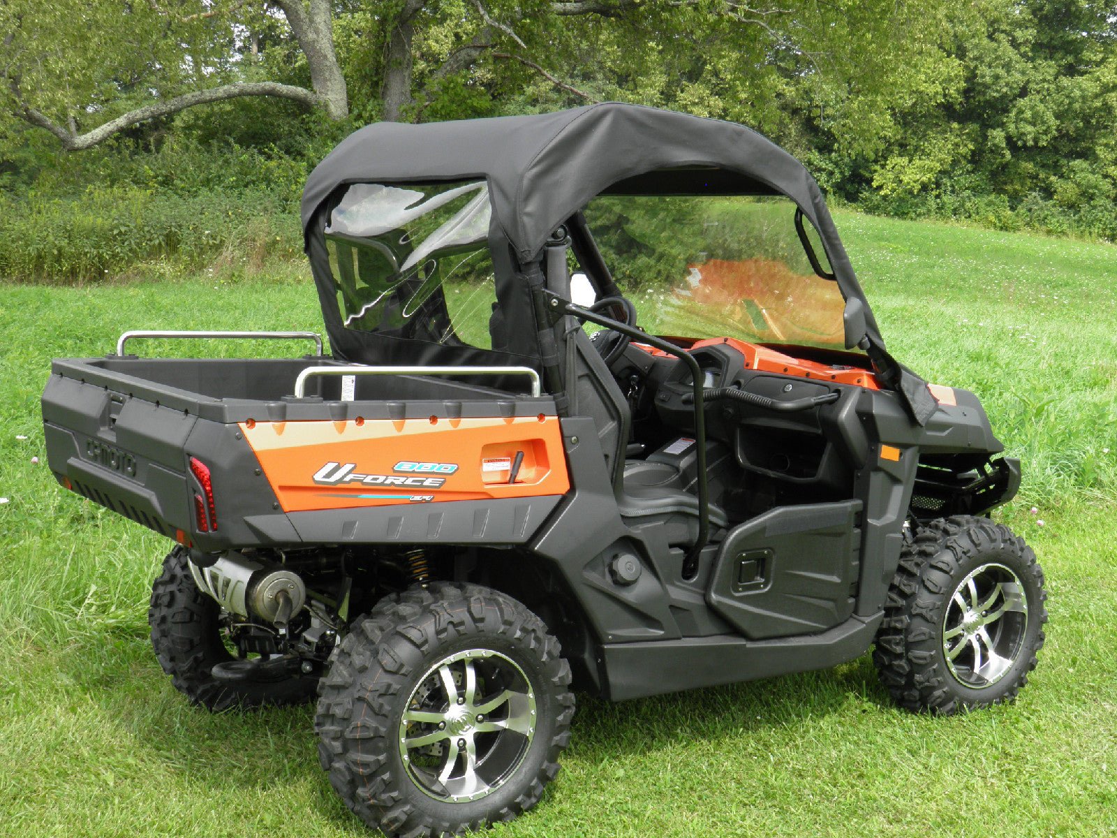 Photo of CFMoto UForce 500/800 - Vinyl Windshield/Top/Rear Combo by 3 Star UTV - Premium Enclosures for UTVs / Side by Sides