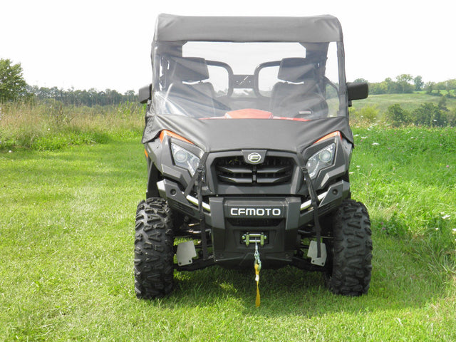 Photo of CFMoto UForce 500/800 - Vinyl Windshield/Top/Rear Combo by 3 Star UTV - Premium Enclosures for UTVs / Side by Sides