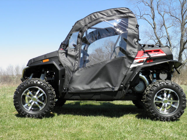 Photo of CFMoto ZForce 500/800/1000 - Soft Doors (Full Doors) by 3 Star UTV - Premium Enclosures for UTVs / Side by Sides