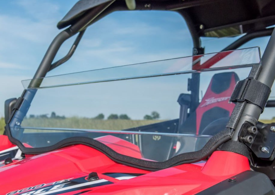 Photo of CFMoto ZForce 500/800/1000 - Half Windshield w/Tint and Scratch Resistant Options by 3 Star UTV - Premium Windshields for UTVs / Side by Sides