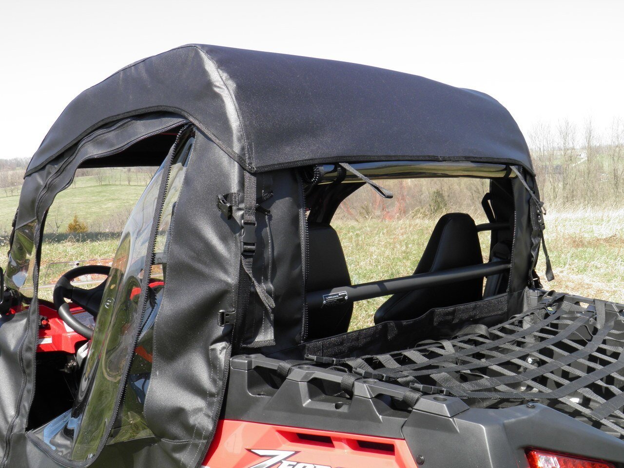 Photo of CFMoto ZForce 500/800/1000 - Soft Back Panel by 3 Star UTV - Premium Enclosures for UTVs / Side by Sides