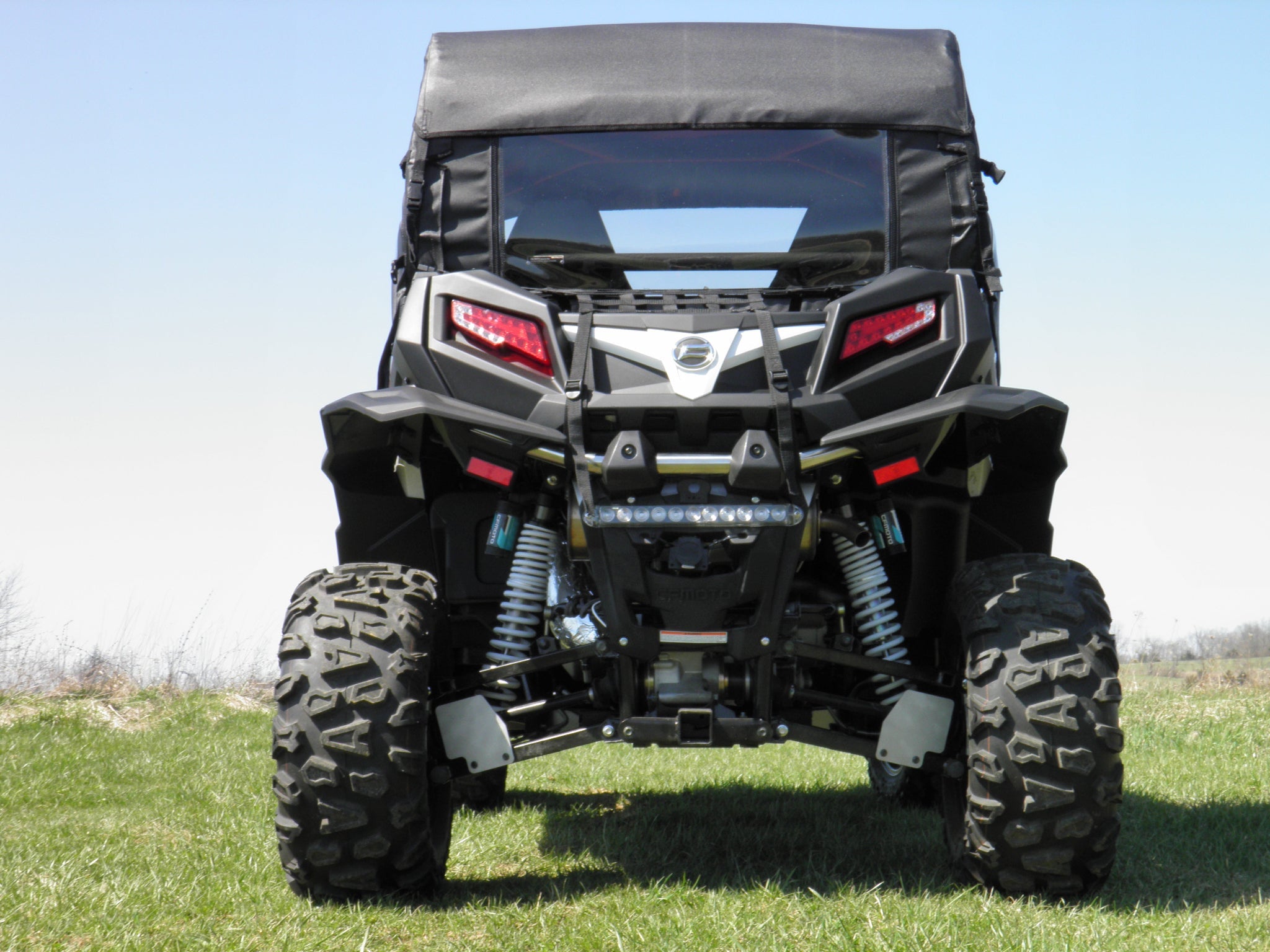 Photo of CFMoto ZForce 500/800/1000 - Door/Rear Window Combo (Half Doors) by 3 Star UTV - Premium Enclosures for UTVs / Side by Sides
