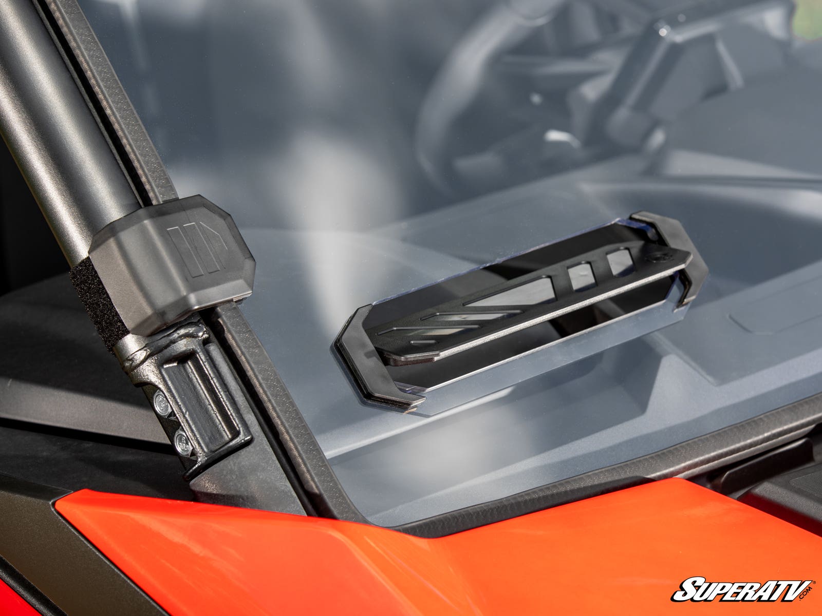 Photo of SuperATV CFMOTO ZForce 950 Sport Vented Full Windshield by SuperATV - Premium Windshields for UTVs / Side by Sides
