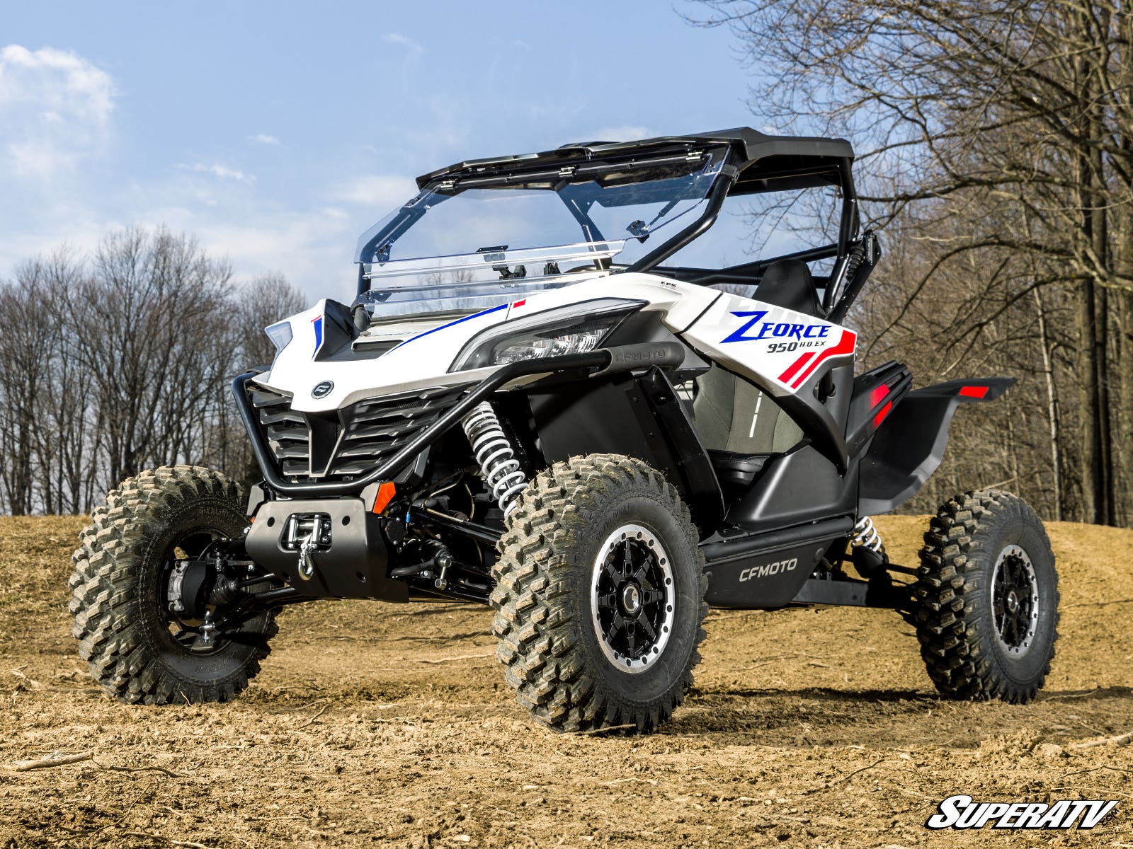 Photo of SuperATV CFMOTO ZForce 950 HO 1.5" Forward Offset A-Arms by SuperATV - Premium A-Arms & Control Arms for UTVs / Side by Sides