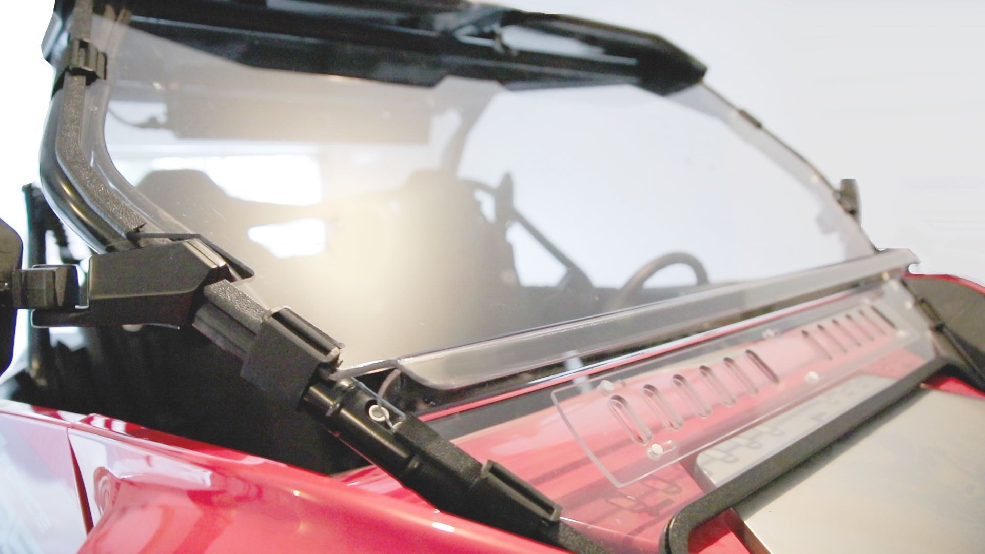 Photo of CF Moto ZForce 950 - 2 Piece General-Purpose Windshield by 3 Star UTV - Premium Windshields for UTVs / Side by Sides