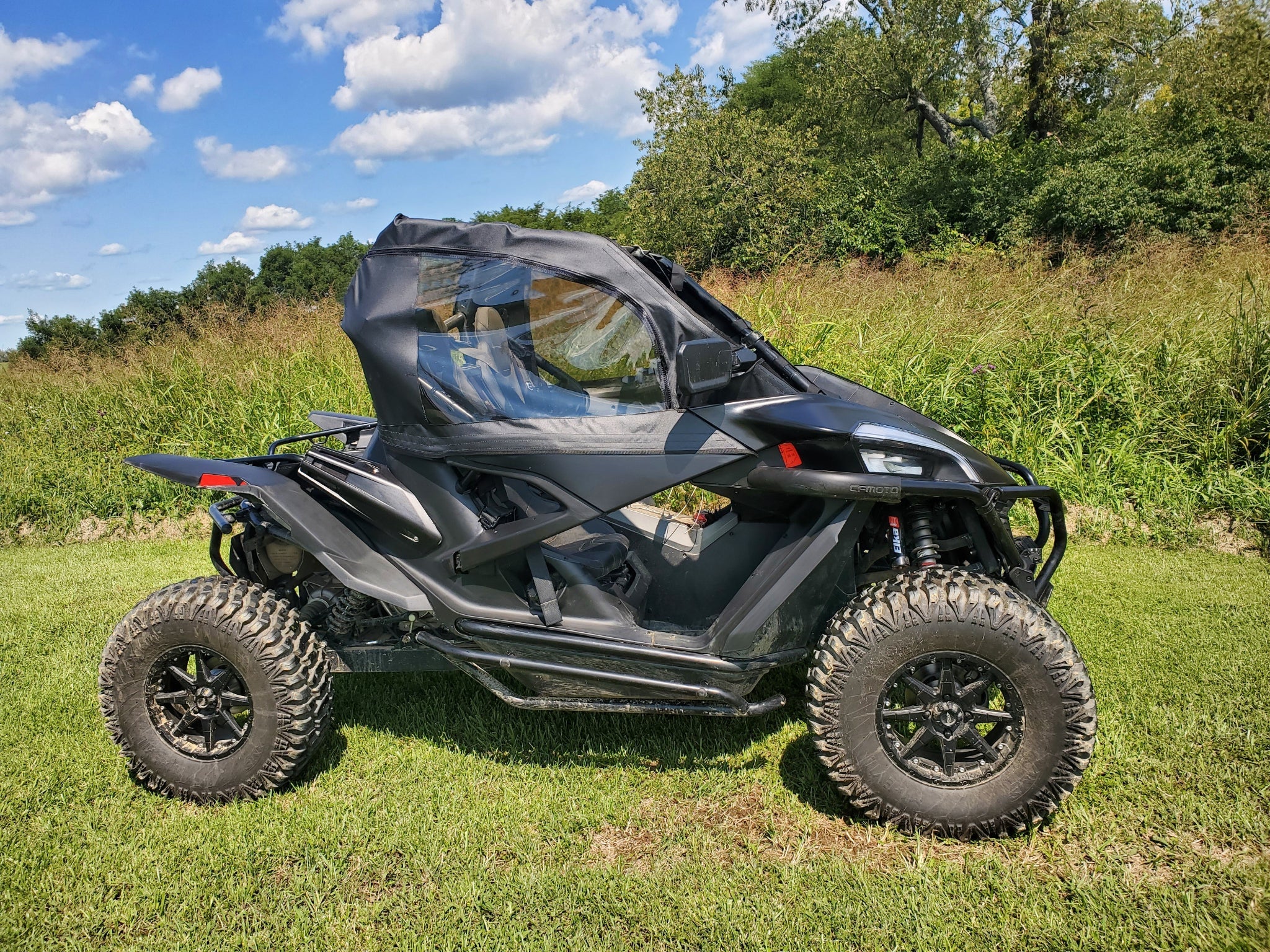 Photo of CFMoto ZForce 950 - Door/Rear Window Combo (Upper Doors) by 3 Star UTV - Premium Enclosures for UTVs / Side by Sides