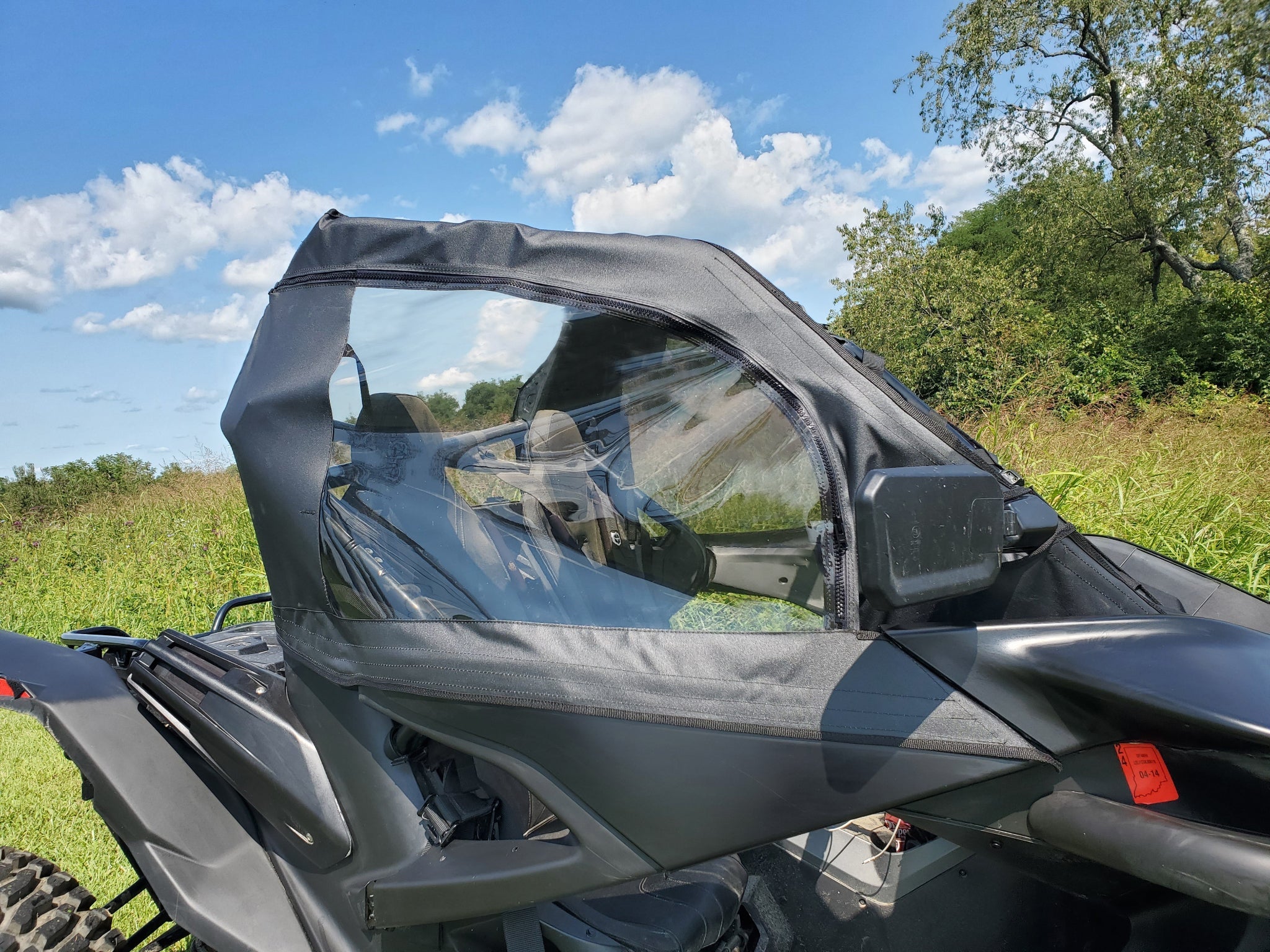 Photo of CFMoto ZForce 950 - Door/Rear Window Combo (Upper Doors) by 3 Star UTV - Premium Enclosures for UTVs / Side by Sides