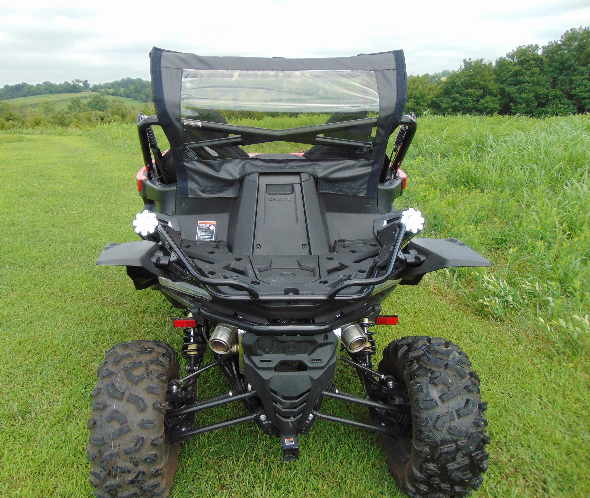 Photo of CFMoto ZForce 950 - Door/Rear Window Combo (Upper Doors) by 3 Star UTV - Premium Enclosures for UTVs / Side by Sides