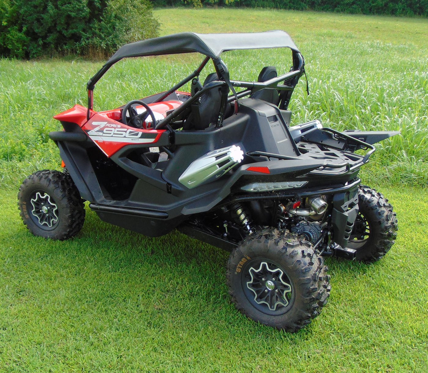 Photo of CFMoto ZForce 950 - Soft Top by 3 Star UTV - Premium Enclosures for UTVs / Side by Sides