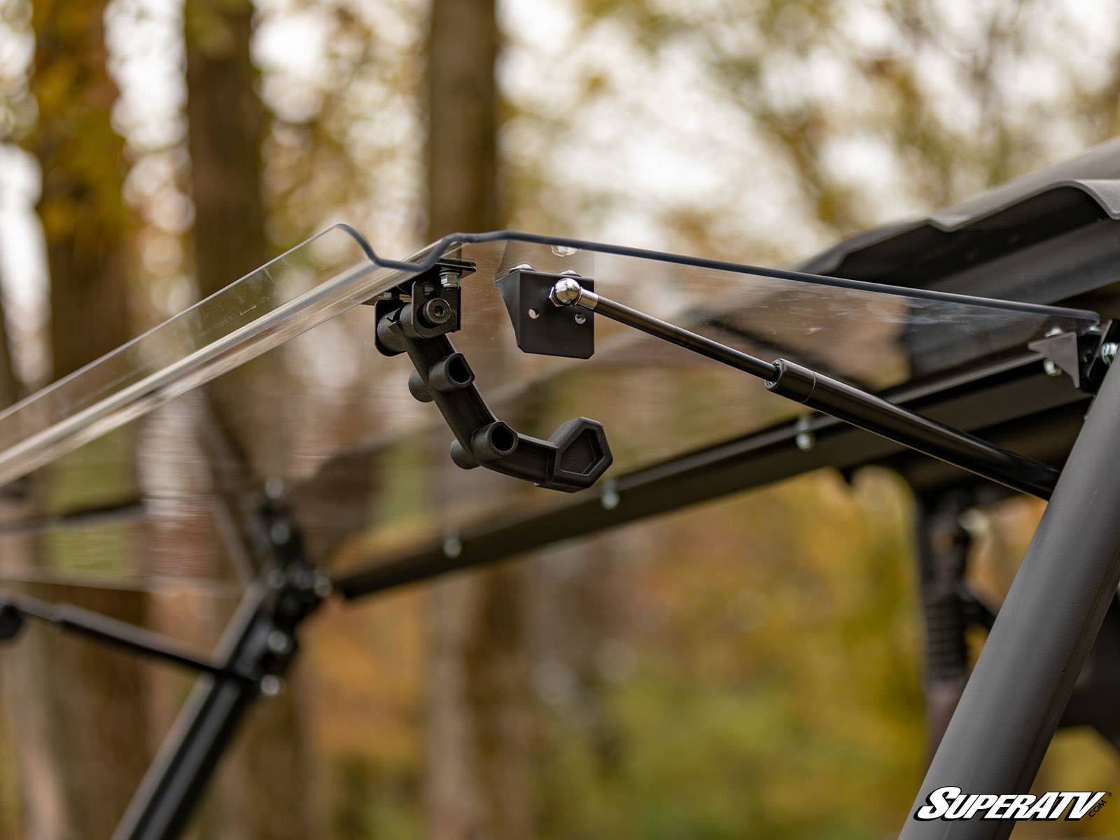Photo of SuperATV CFMOTO UForce 1000 Scratch Resistant Flip Windshield by SuperATV - Premium Windshields for UTVs / Side by Sides