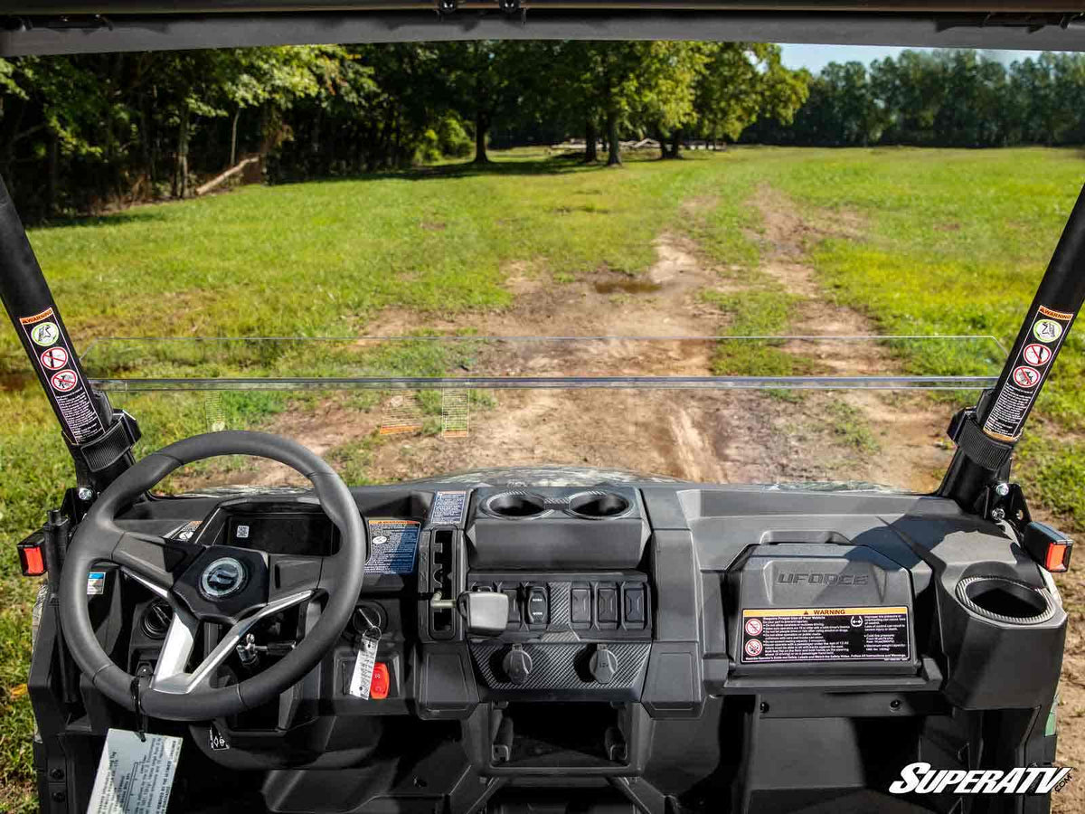 Photo of SuperATV CFMOTO UForce 600 Half Windshield by SuperATV - Premium Windshields for UTVs / Side by Sides
